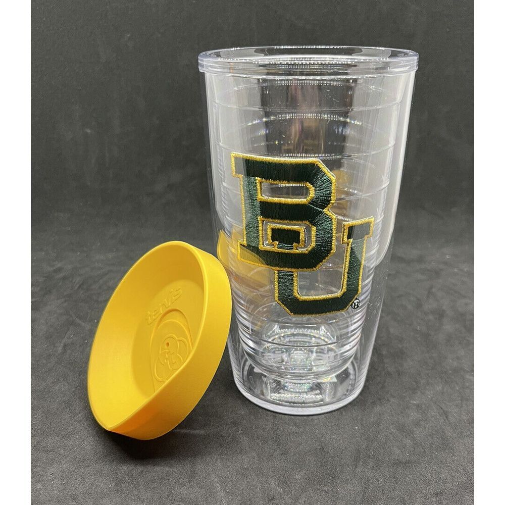 Tervis‎ Baylor University Clear Double Insulated Hot/Cold 16 oz Tumbler With Lid
